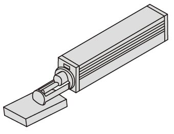 Halterung für ebene Flächen