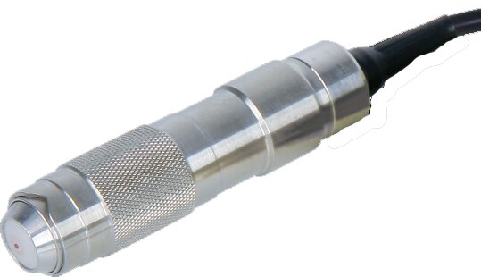 Wirbelstrom-Messonde mit Kalibrierstück