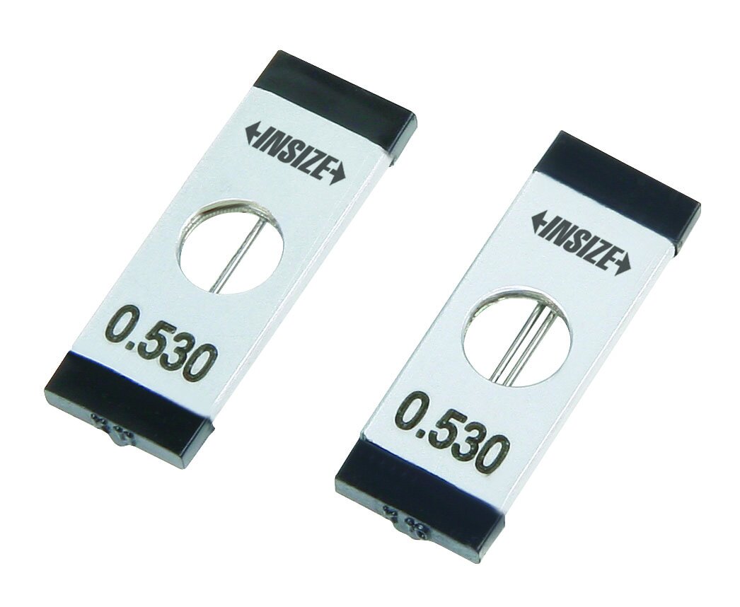 3-Draht Gewindemessdrähte, Paar - Für Bügelmessschrauben mit Spindel Ø6,35mm - 0.455mm