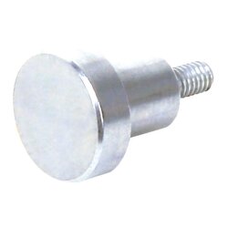 Messeinsatz flach (Stahl) - Stahl - 3mm - Ø20mm